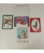 Disney Winnie The Pooh Assorted Holiday 26 Cards 13 Envelopes Christmas - $230.29 MXN