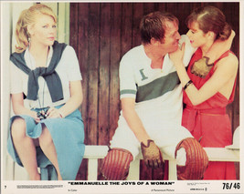 Emmanuelle Joys Of A Woman original lobby card Sylvia Kristel Catherine ... - $25.00