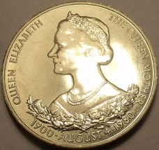 Massive Guernsey 1980 25 Pence~The Queens 80th Birthday Celebration~Free... - £16.65 GBP