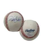Derek Jeter Autographed Yankees HOF Logo Official MLB Baseball JSA - £562.83 GBP