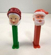 Pez Dispensers Santa Claus and Mrs Claus Pez Candy Dispensers Set of 2 - £4.78 GBP