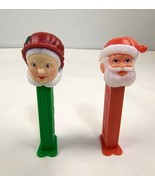 Pez Dispensers Santa Claus and Mrs Claus Pez Candy Dispensers Set of 2 - £4.68 GBP