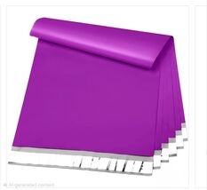  10 x 13 inch Purple Poly Mailers - 100 Count - $10.88