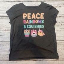 Children’s Place Girl’s Graphic T-Shirt Charcoal Gray Size XXL 16 - $3.99