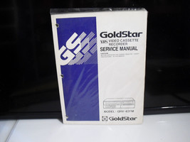 goldstar vhs recorder ghv-42fm service manual - $1.97