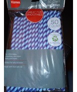 Kizmos 50-count Paper Milkshake Straws Great For Smoothies Eco-friendly... - $413.83 MXN
