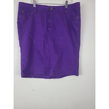 Mossimo Utility &amp; Style Skirt 15 Womens/Juniors Purple Above Knee Pockets - $18.69