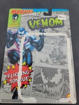 Vintage Marvel Venom ToyBiz 1992 “Flicking tongue” Cardback - $13.60