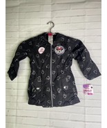 Disney Minnie Mouse Hoodie Ears Lightweight Black Jacket Coat Toddler Gi... - £27.15 GBP