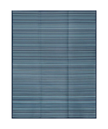 Luna 8 X 10 Ft. Stripes Indoor Outdoor Area Rug Navy Polypropylene Spot ... - $53.81