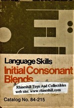 Initial Consonant Blends -Language Skills, Teacher Resource Corp. - $9.00