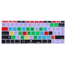 XSKN Lightroom Shortcut Keyboard Skin Cover for New MacBook Pro 13 Inch ... - £25.16 GBP
