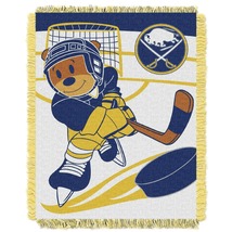 Buffalo Sabres OFFICIAL NHL &quot;Score Baby&quot;  36&quot;x 46&quot; Triple Woven Throw - £27.56 GBP