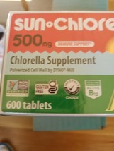 Sun Chlorella 500mg Chlorella Supplement 600 Tablets Best if Used By 5/2025 - £86.65 GBP