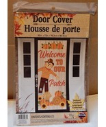 Door Cover Fall To Thanksgiving Halloween 30&quot;x 72&quot; Welcome To Our Patch ... - £3.90 GBP