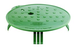 GroundToppers LID Valve Box 10&quot; UNIVSL MfrPartNo UNI10, Green - $29.92 CAD