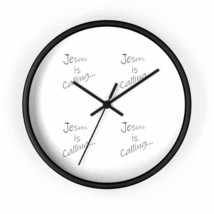 Wall Clock &quot;Jesus is Calling&quot; - £27.07 GBP