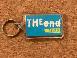 The End 107.7 Vintage Keychain Seattle Washington FM Radio Alternative M... - £4.95 GBP