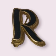 Vintage &quot;Lisner&quot; R goldtone, brooch - £11.74 GBP