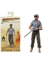 Indiana Jones Adventure Series Renaldo 6&quot; Inch Scale Action Figure - Hasbro - £50.55 GBP