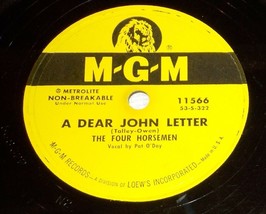 The Four Horsemen w/ Pat O&#39;Day 78 A Dear John Letter / No Stone Unturned SH1A - $6.92