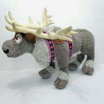 Disney Frozen Sven Reindeer Plush Bendable Poseable Legs Stuffed Moose Deer 17&quot; - £23.72 GBP