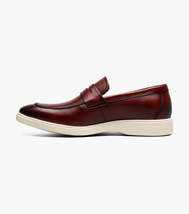 Stacy Adams Spencer Moc Toe Penny Slip On Burgundy 25673-601 image 6
