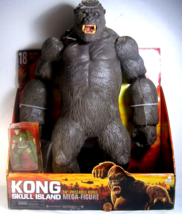 Lanard Monsterverse 18&quot; Poseable Kong Mega-Figure w/Soldier 31008 China ... - £63.03 GBP