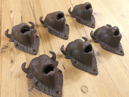 6 Wall Mount Buffalo Bottle Opener Beer Soda Bar Wholesale Cast Iron Mounted - $54.99