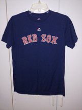 Majestic Red Sox Cespedes #52 Ss Navy Cotton TEE-YOUTH 14/16-GENTLY Worn - £11.27 GBP