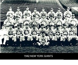 1942 NEW YORK GIANTS 8X10 TEAM PHOTO BASEBALL PICTURE NY MLB - $5.93