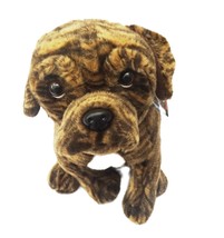 Brindle Boxer 12&quot; plushie gift wrapped or not with engraved tag or not - £31.45 GBP+