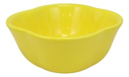Ebros Ceramic Yellow Bell Pepper Vegetable 12oz Bowl Condiments Containe... - £15.14 GBP