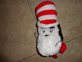 Vtg 2001 Dr Seuss Cat in the Hat Hand Puppet Manhattan Toys Plush Stuffed NWT - £11.09 GBP