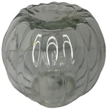 4.5" Around Inch Clear Glass Pumpkin W/ Fairy Lights—Fall/Halloween—SHPS... - $46.41