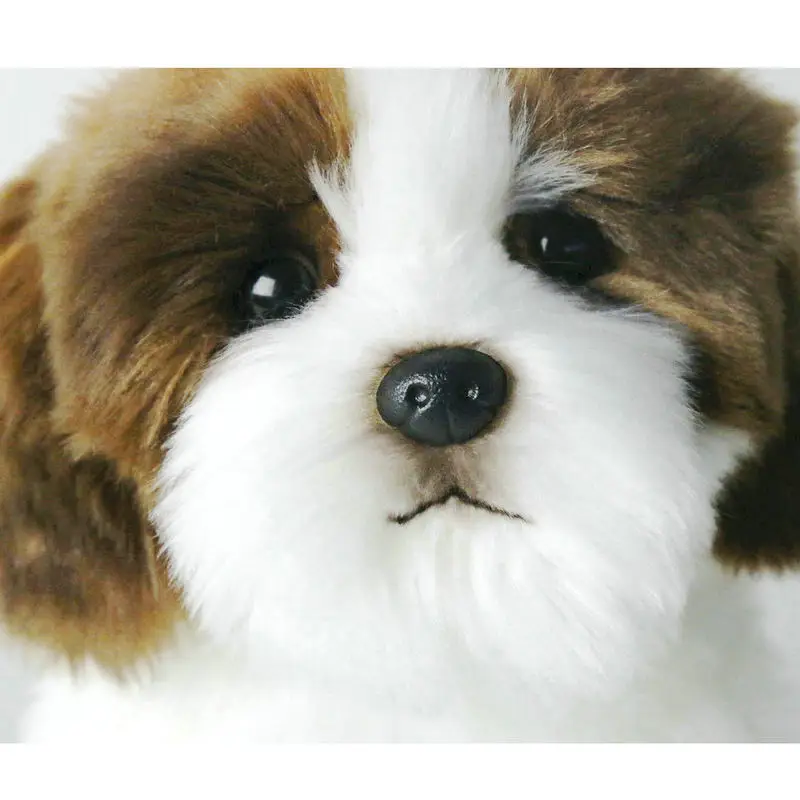 Play Simulation dog stuffed animal Play super Realistic Papillon plush dog doll  - £26.31 GBP