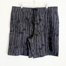 NEW Disney Parks Tie Dye Black Grey Shorts Villains Drawstring Pull On M... - $371.09 MXN