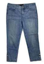 Talbots Women Size 6 (Meas 32x25) Light Simply Flattering 5 Pocket Jeans... - $13.39