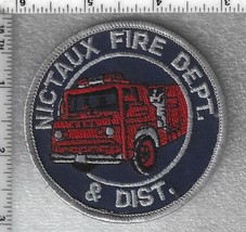 Nictaux &amp; District Fire Department  (Nova Scotia, Canada)  Shoulder Patch - $442.21 MXN