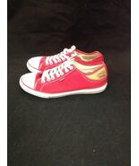 LEVI RED MENS SHOES SIZE 9.5 Es Z3 Levis skater preppy kix loafers - $14.85