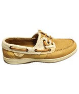 SPERRY TopSider Rosefish Boat Shoes Womens Size 8 Tan Wool Memory foam S... - £36.84 GBP