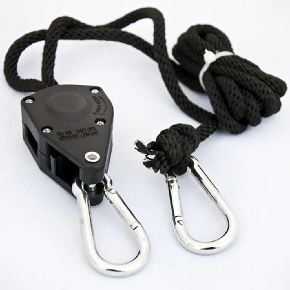 Tent Hook Tension Rope Fastener Fixed Buckle 1/8 Camping Awning Wind Rope Pulley - £12.20 GBP