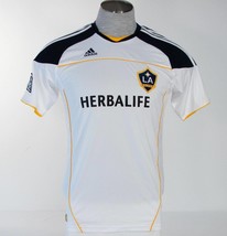 Adidas ClimaLite LA Galaxy Short Sleeve White Soccer Football Jersey Men... - $84.99