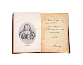 Antiquarian book Works Thomas Carlyle Cromwell&#39;s Letters &amp; Speeches. - £109.84 GBP