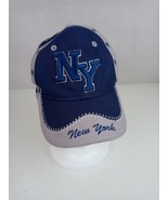 New York NY Embroidered  Adjustable Junior Baseball Cap 100% Polyester - $12.86