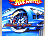 2006 Hot Wheels #60 Dropstars 5/5 NISSAN SKYLINE Dark Blue w/Chrome OH5 ... - $32.00