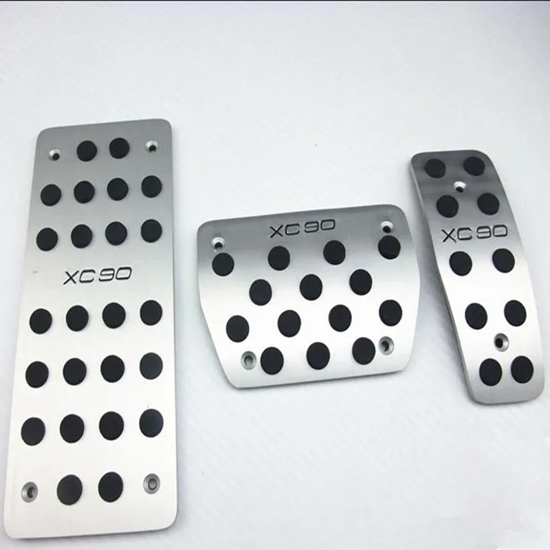 S for volvo xc90 fuel brake foot rest automatic pedal boards not slip accelerator pedal thumb200