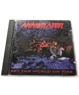 Annihilator &quot;Set the World on Fire&quot; CD, 1993- Good Condition! - £17.38 GBP