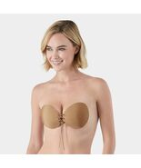 Maidenform Women&#39;s Lace-Up Adhesive Bra Nude Size B Seamless Lace - $284.68 MXN
