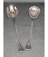 Reed &amp; Barton Arlington Newton Stainless Large Serving Fork Spoon Set 12... - €19,31 EUR